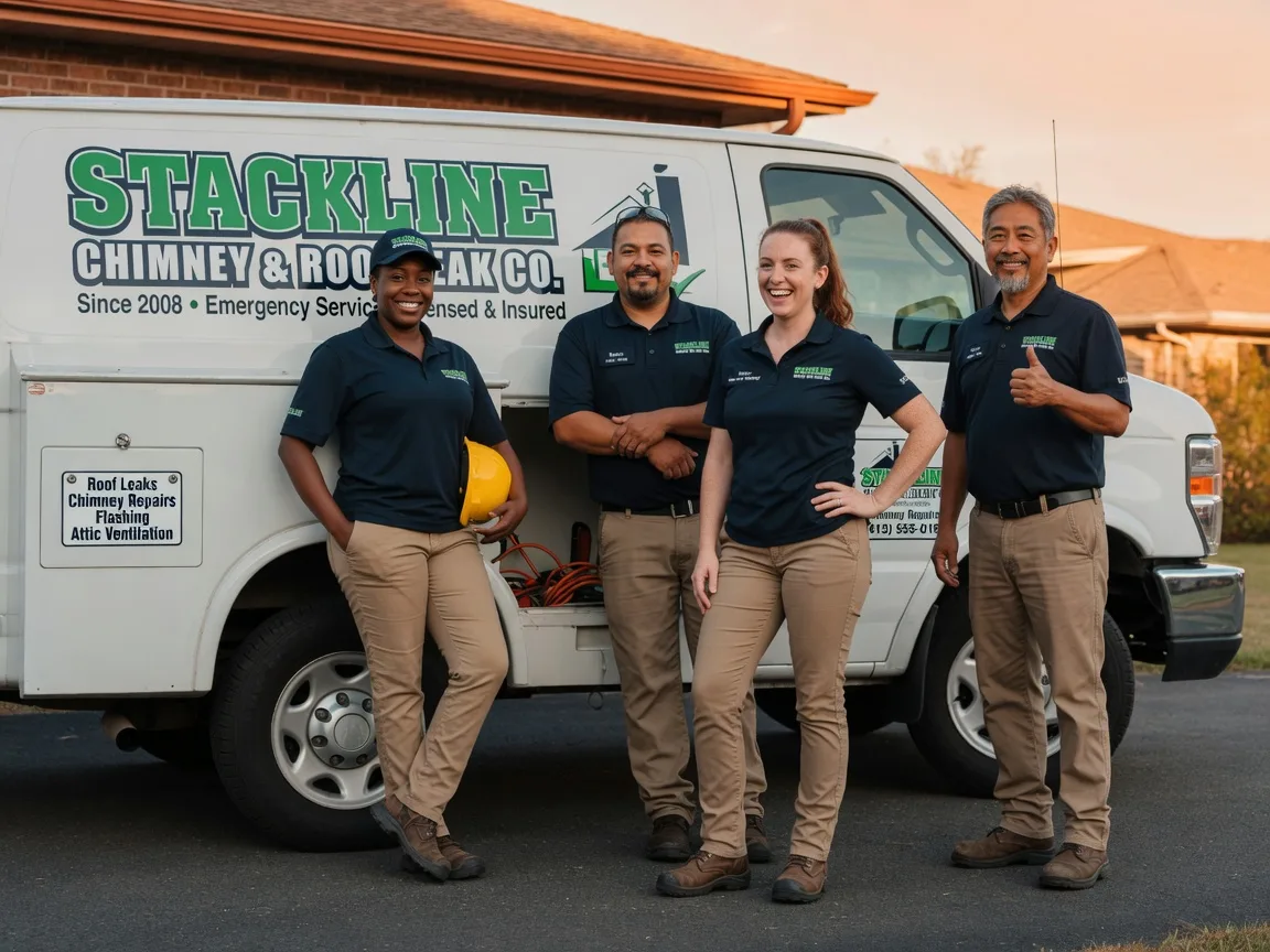 Chimney flashing repair company in Marathon, TX